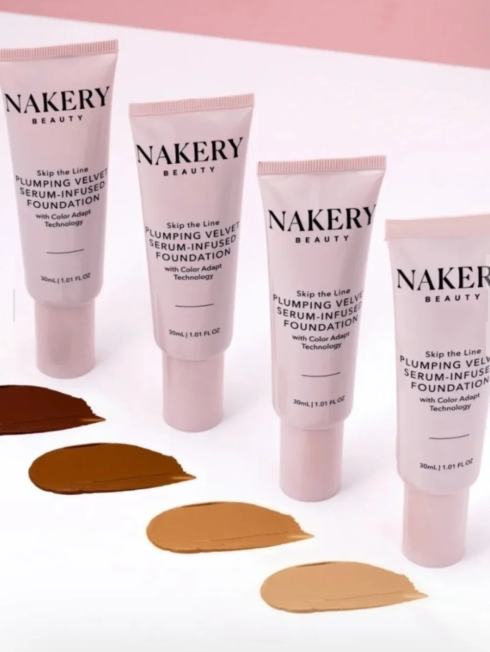 Nakery Plumping Velvet Serum-Infused Foundation - Medium